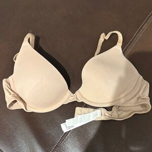 Women's PINK Beige Bra